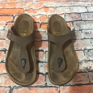 Birkenstock Gizeh Birko Flor slip on Size 38